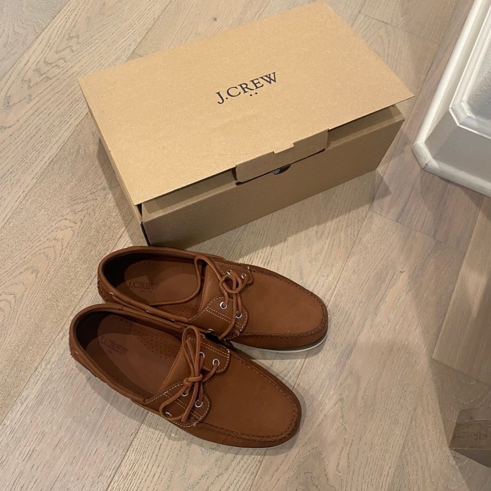 J. Crew men’s boat shoes